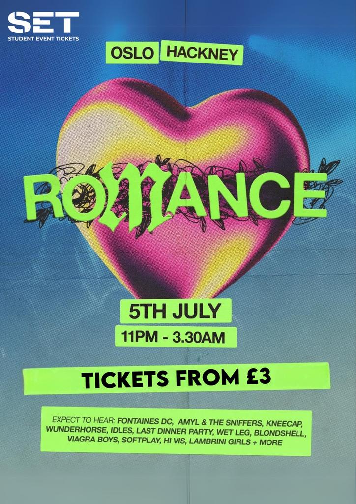 ROMACE: Alt Indie Night @ OSLO HACKNEY