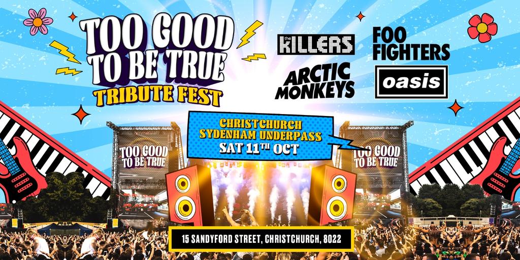 Tribute Festival comes to Christchurch!