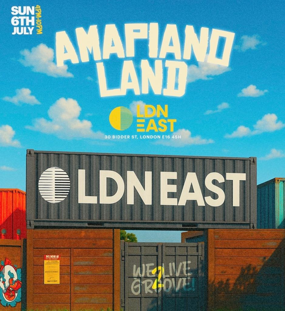 AMAPIANOLAND - London’s Biggest Amapiano & Afrobeats Day Party - 1300 Ravers