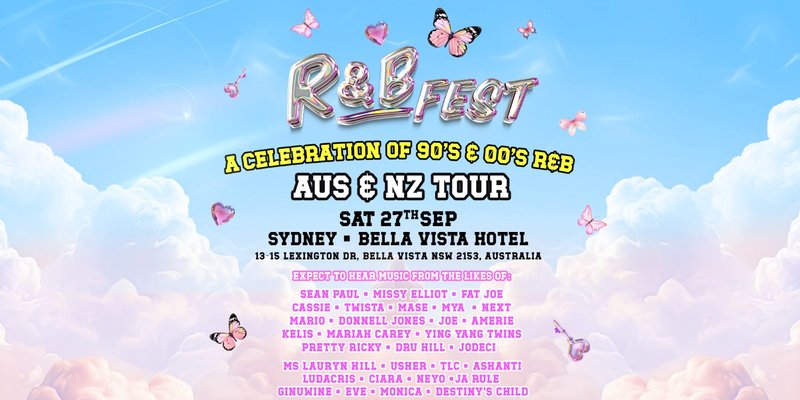 R&B Fest Is Coming To Sydney!