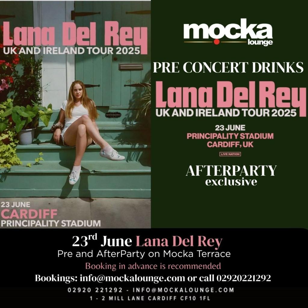 Lana Del Rey Pre Drinks and AfterParty