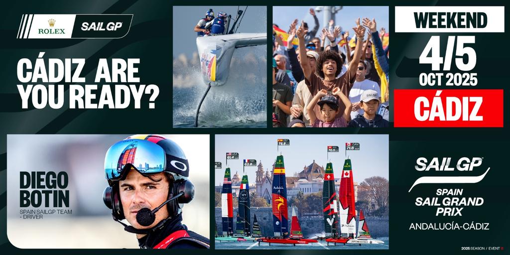 DP World Spain Sail Grand Prix | Andalucía - Cádiz - Team Base Tours