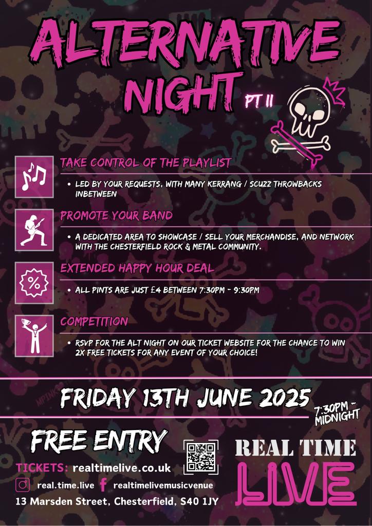 Alternative Rock / Metal Night - FREE ENTRY