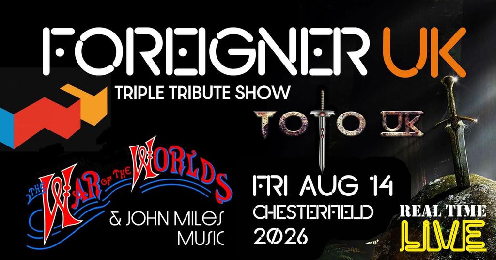 Foreigner UK - War of the Worlds - Toto UK
