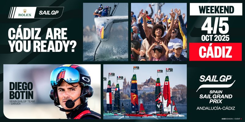 DP World Spain Sail Grand Prix | Andalucía - Cádiz - WEEKEND