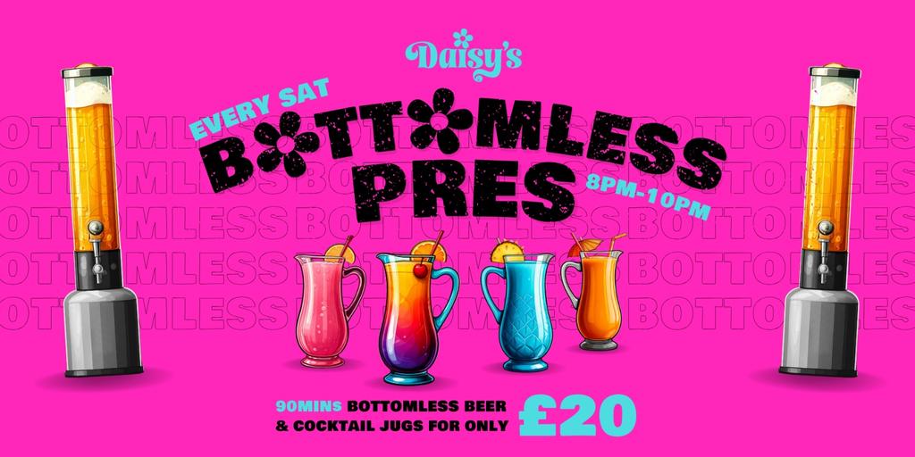 Bottomless Pres Party Saturday 19th July