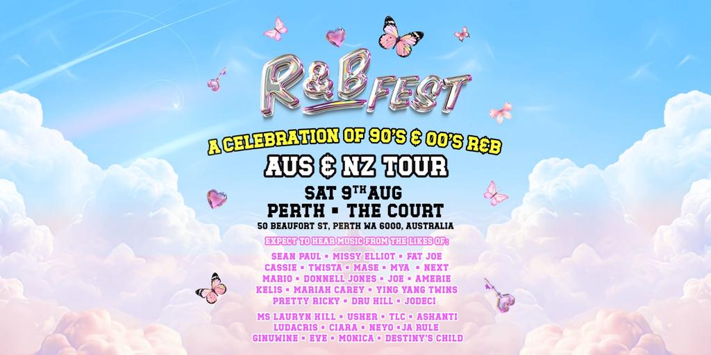 R&B Fest Is Coming To Perth!