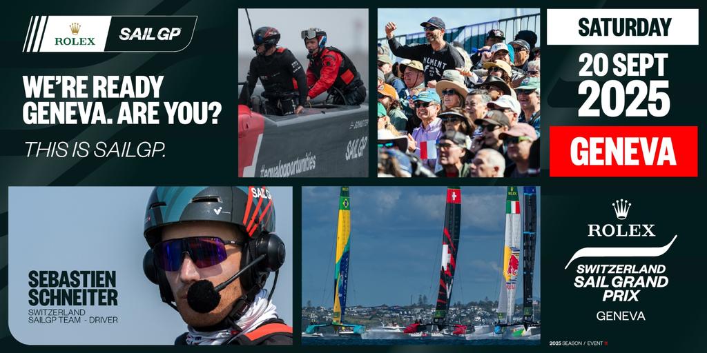 Rolex Switzerland Sail Grand Prix - SATURDAY
