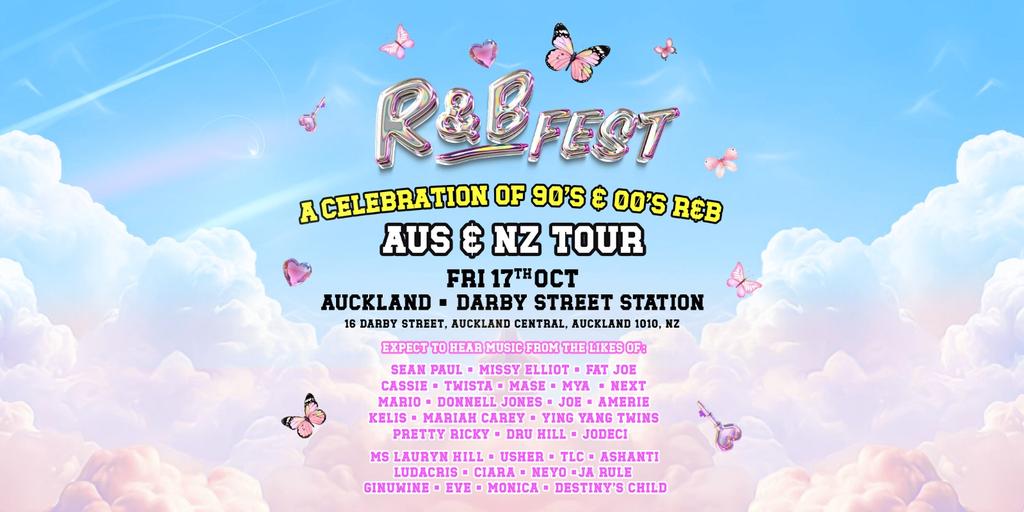 R&B Fest Is Coming To Auckland!