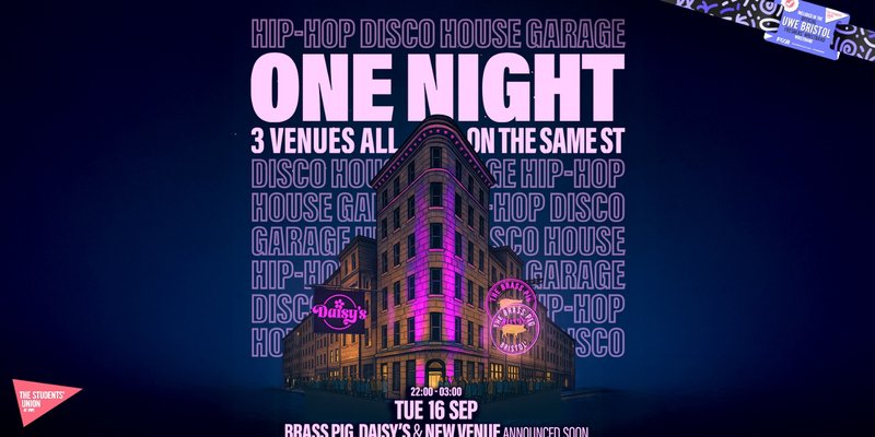 Triangle Takeover! 3 Venues 1 Night