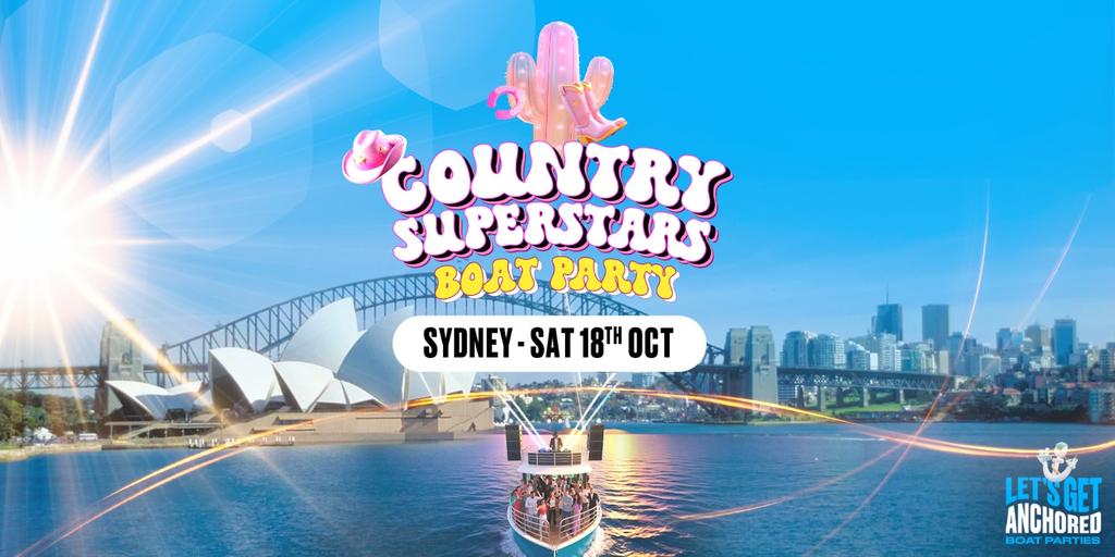 Country Superstars Boat Party - Sydney
