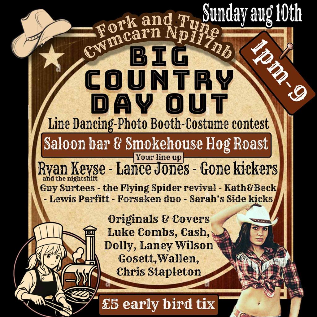 BIG COUNTRY DAY OUT!