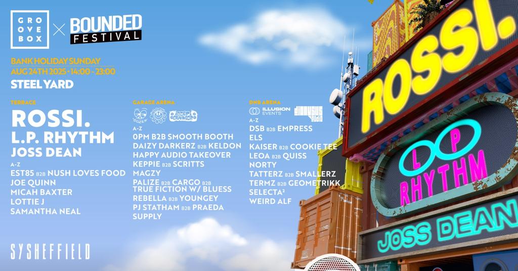ROSSI, L.P. RHYTHM | Groovebox X Bounded Festival
