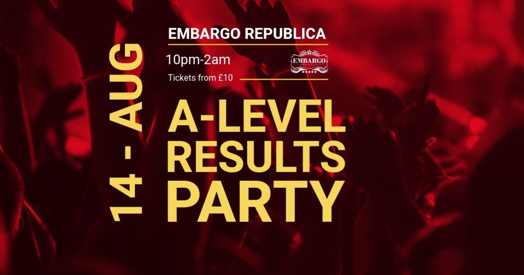 A level Results at Embargo Republica
