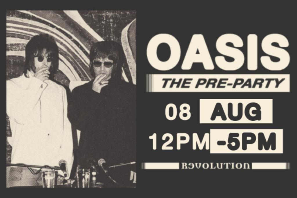 OASIS PRE-GIG PARTY (Vol. 1)