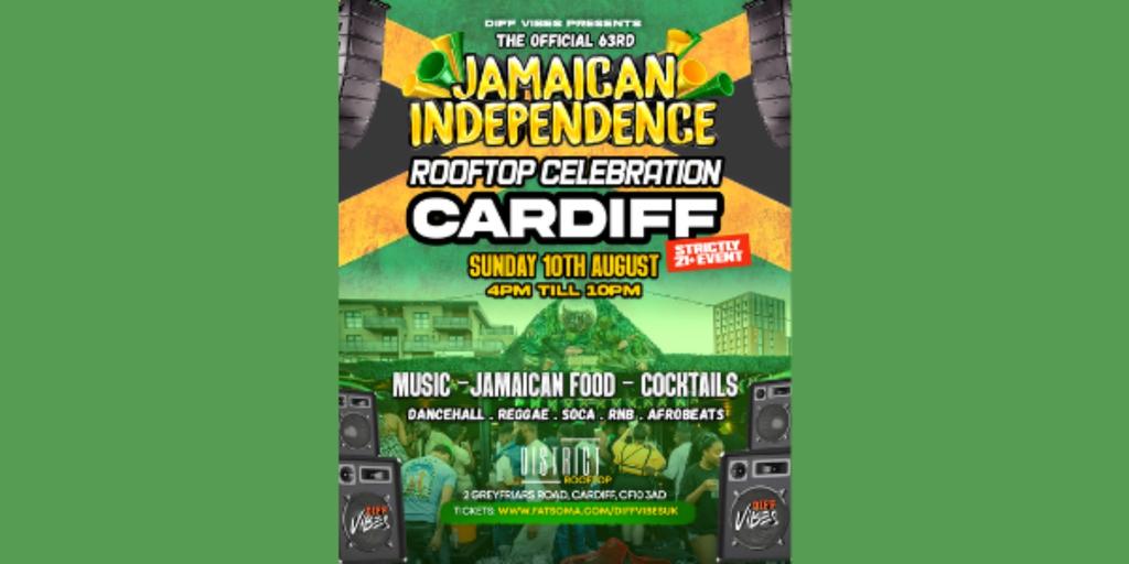 Cardiff's 63rd Jamaican Independence Rooftop Celebration