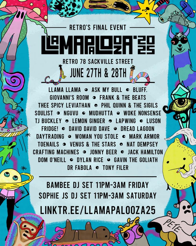 LlamaPalooza 2025 - Retro's Final Event