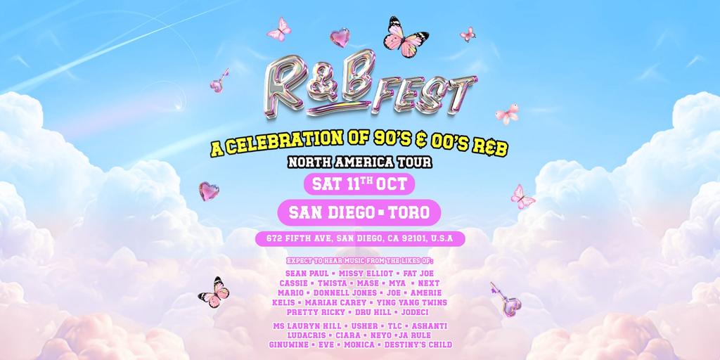 R&B Fest Is Coming To San Diego!