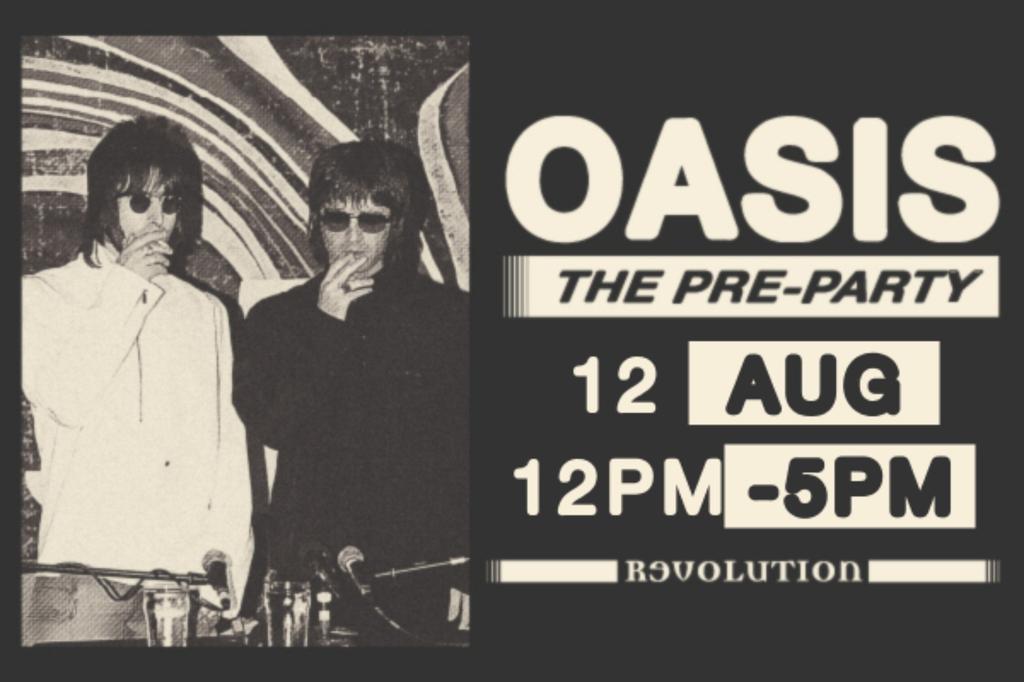 OASIS PRE-GIG PARTY (Vol. 3)