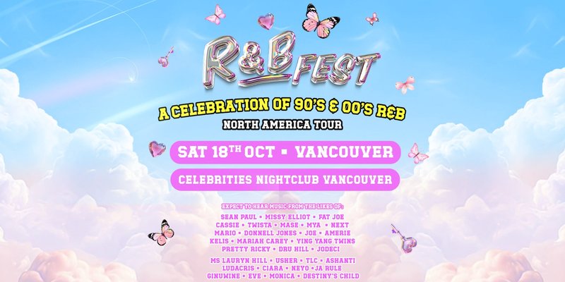 R&B Fest Is Coming To Vancouver!