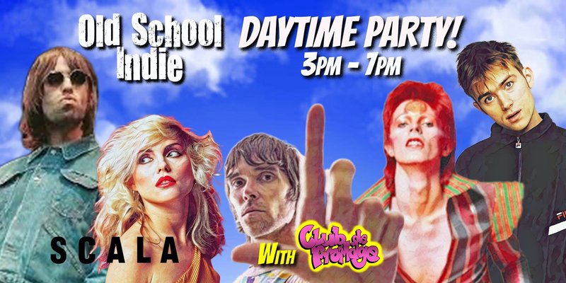 Old School Indie - Over 30s Daytime Party - September 20th