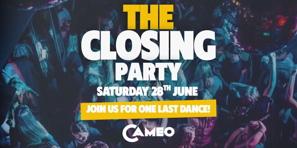 ONE LAST DANCE - CLOSING PARTY