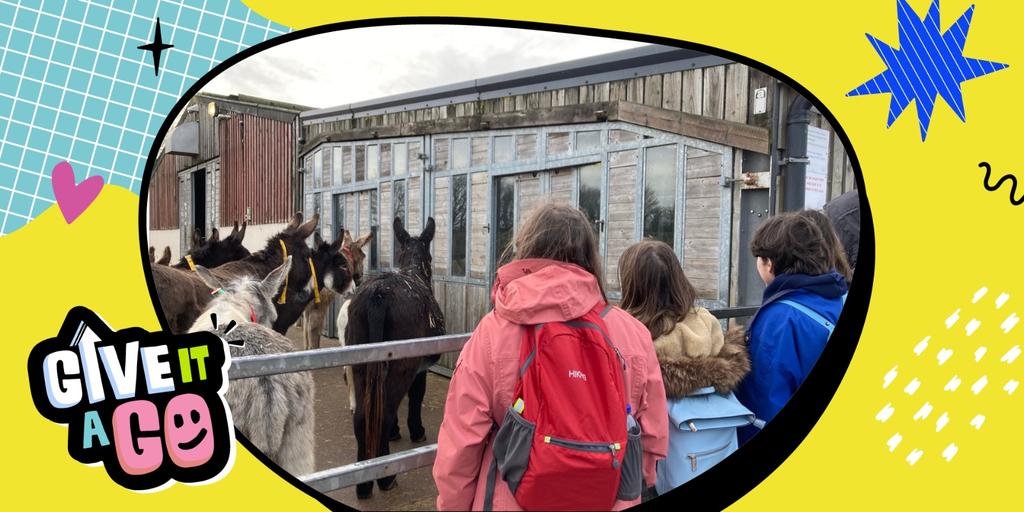 Give it A Go: Donkey Sanctuary Trip!