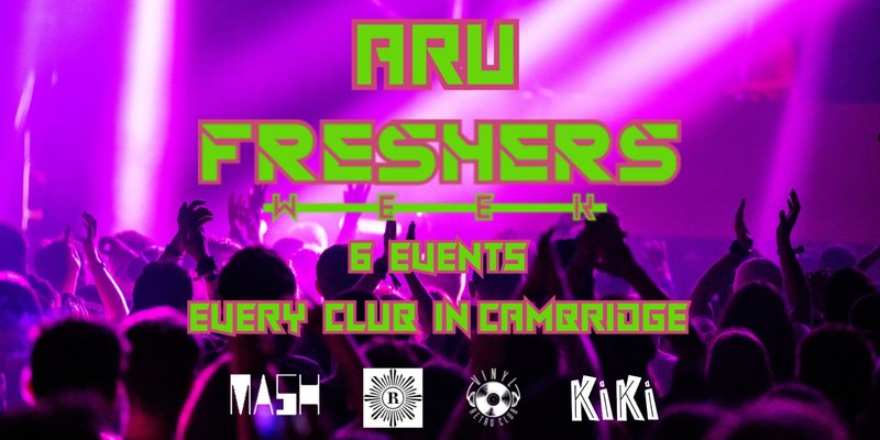 OFFICIAL ANGLIA RUSKIN FRESHERS WEEK PASS 2025