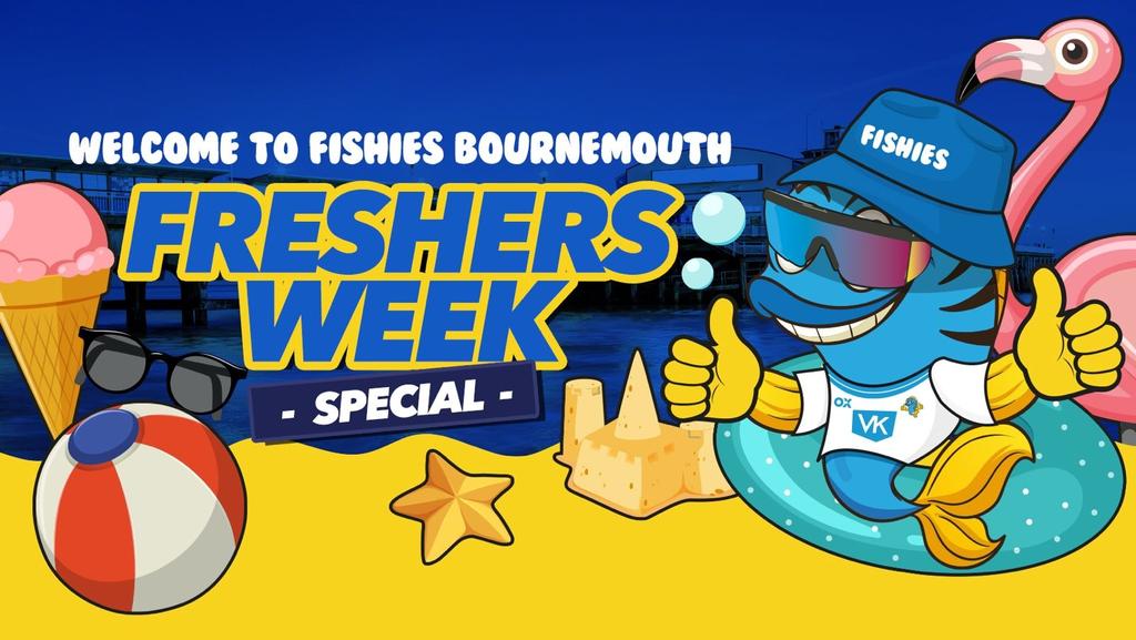 Fishies Bournemouth Freshers Week 2025
