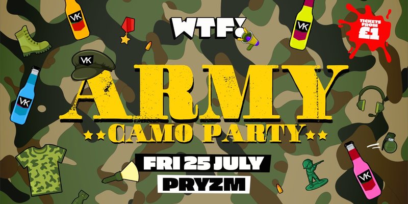 WTF! Fridays🎖️VK ARMY PARTY