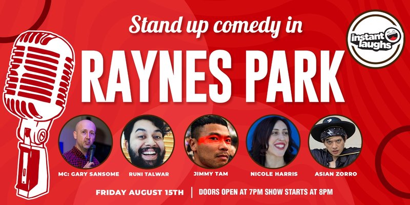 Stand up comedy in Raynes park