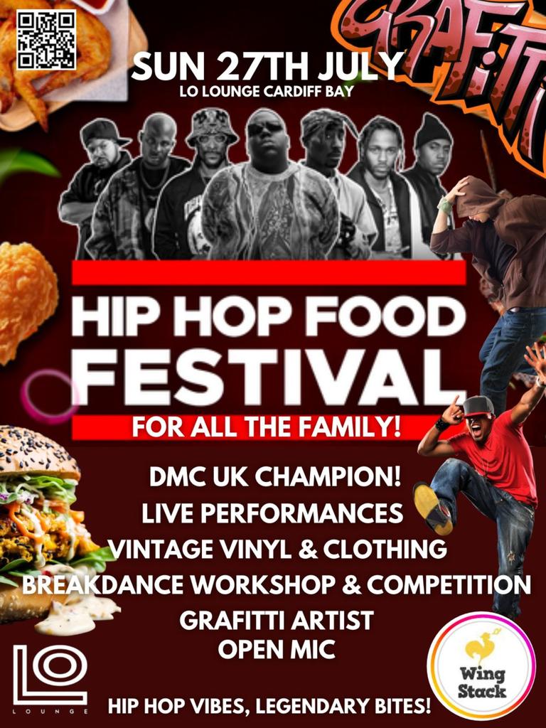 HIP HOP FAMILY FOOD FESTIVAL 🎤🍔💥