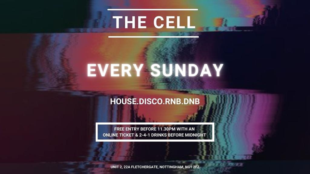 Sundays @ The Cell - 241 DRINKS BEFORE MIDNIGHT