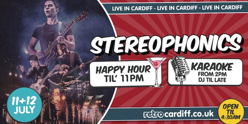 Stereophonics Pre and After Gig Drinks