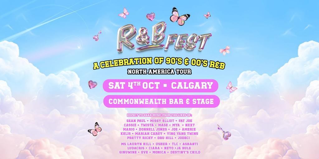 R&B Fest Is Coming To Calgary!