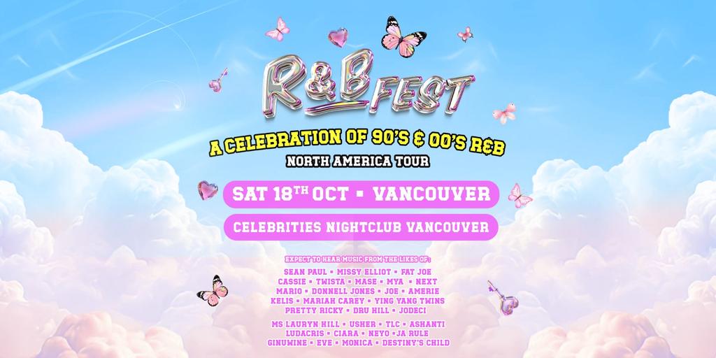 R&B Fest Is Coming To Vancouver!