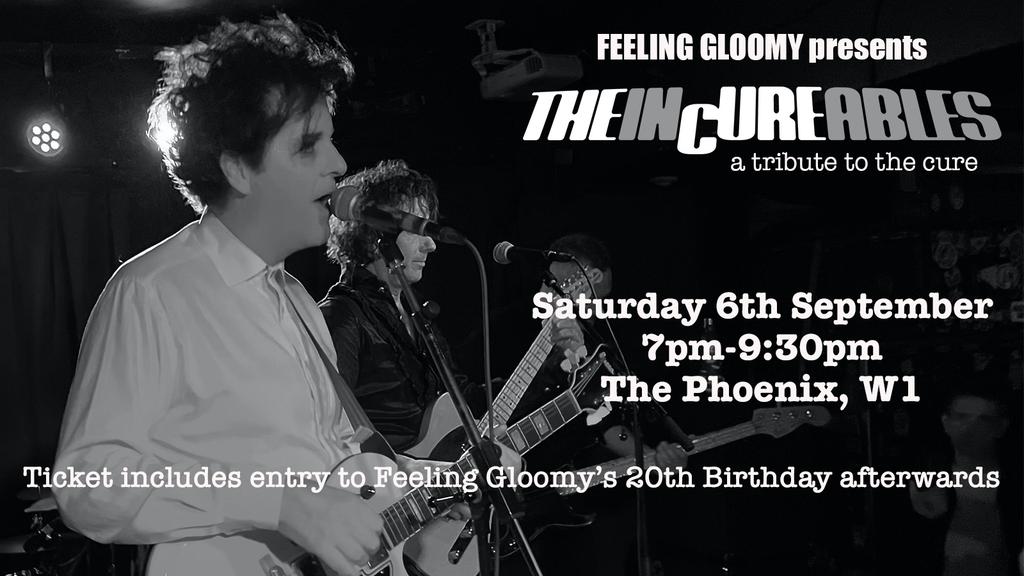 The InCureables At Feeling Gloomy's 20th Birthday Party - Sat 6th September