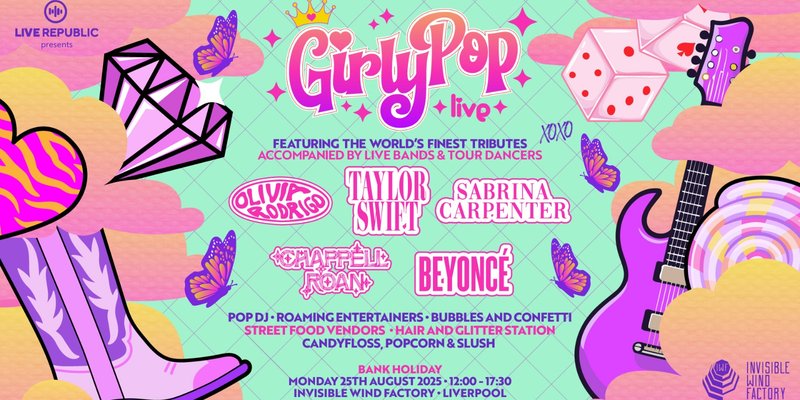 GirlyPop 2 Live | Invisible Wind Factory, Liverpool