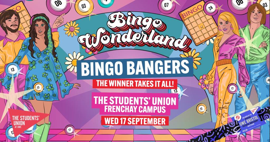 UWE Bristol Official Freshers | Bingo Wonderland