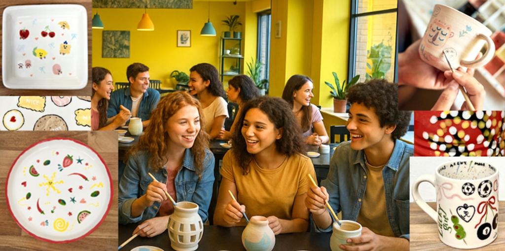 Teen Social Pottery Painting