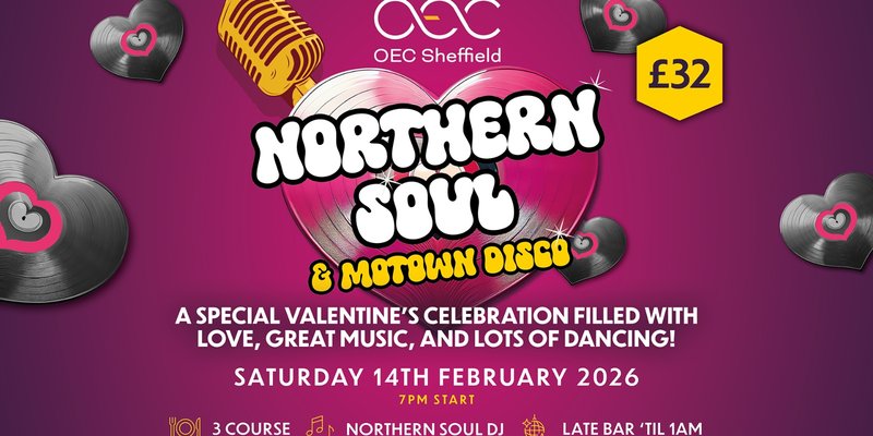 Valentine’s Special: Northern Soul & Motown Disco