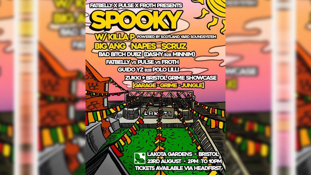 FatBelly x Pulse x Froth Presents Spooky w/ Killa P + more