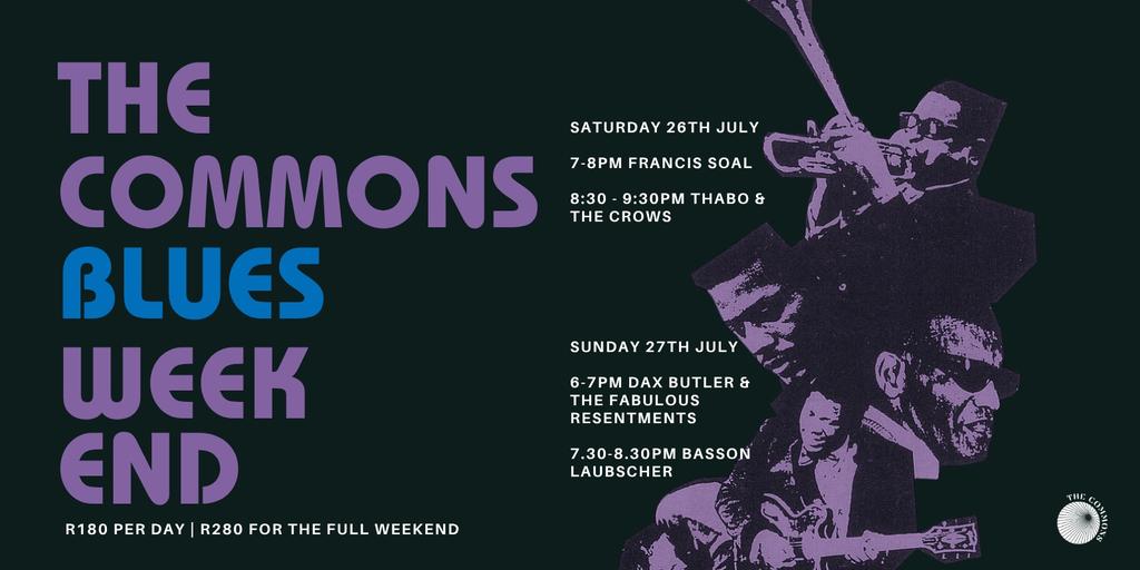 Francis Soal + Thabo & the Crows (Blues fest)