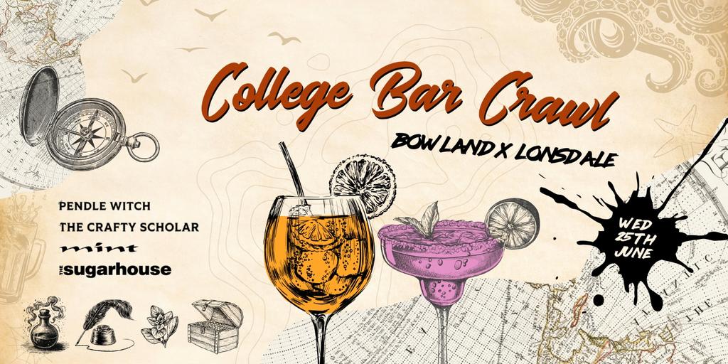Sugar x Lancs Bar Crawl - Treasure Hunt