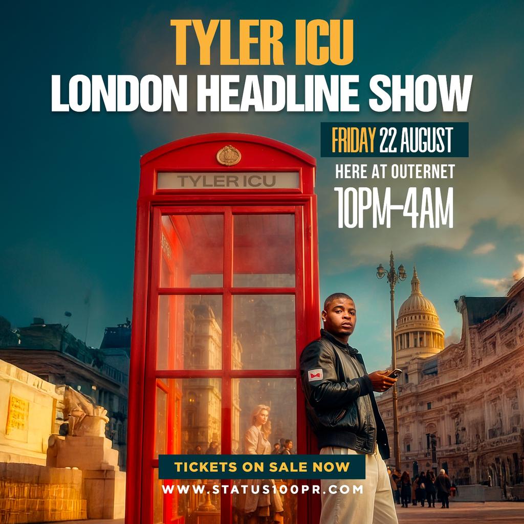 Tyler ICU London Headline Show