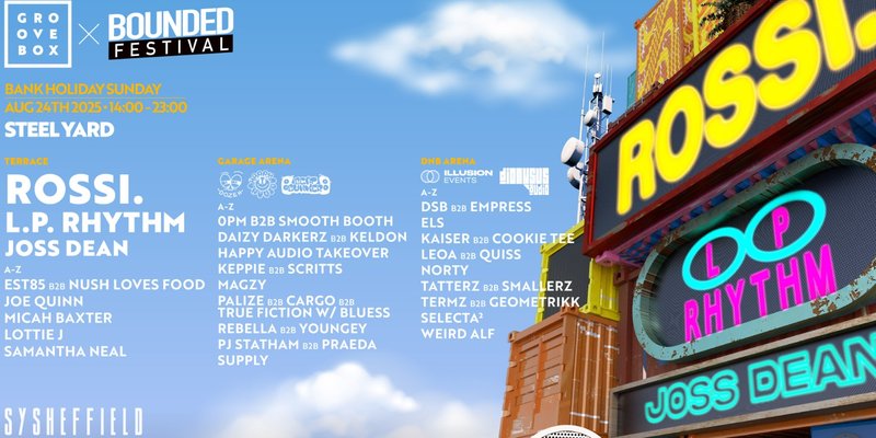 ROSSI, L.P. RHYTHM | Groovebox X Bounded Festival