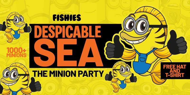 Fishies Oxford || Minion Fancy Dress Party
