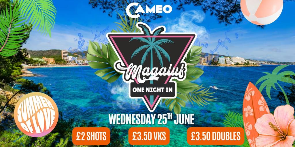 CAMEO WEDNESDAY - ONE IN NIGHT IN MAGALUF