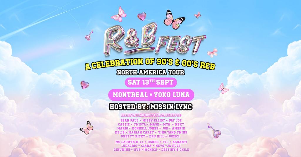 R&B Fest Is Coming To Montreal!
