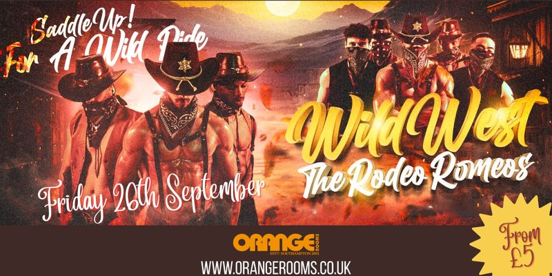🤠 The Rodeo Romeos – The Wild West Ladies Night 🍑💃